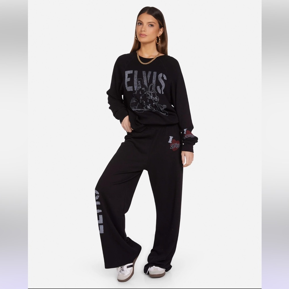 NWT LAUREN MOSHI MARTINA VINTAGE ELVIS JOGGER - Picture 8 of 13